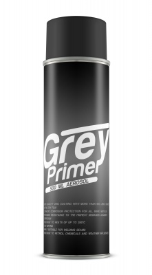Grey Primer Trade Spray 500ml aerosol